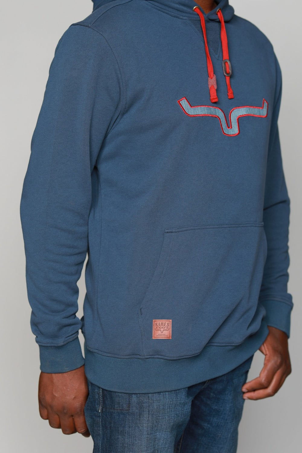 Men's Hoodie - Navy - S