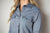 Kimes Ranch Womens Tucson HB Indigo Cotton Blend L/S Western Shirt